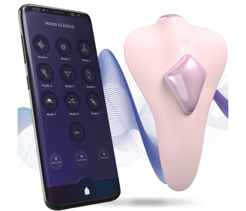 ADRIEN LASTIC - TEMPTATION PINK CLITORIS STIMULATOR - FREE APP