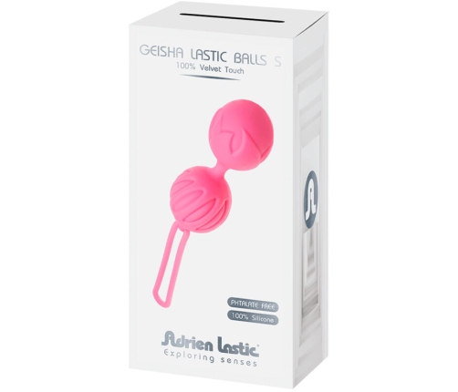 ADRIEN LASTIC - GEISHA LASTIC SILICONE BALLS SIZE S PINK