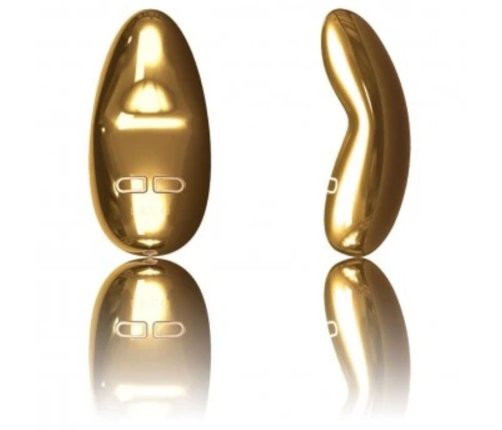 LELO - YVA MASTURBADOR CON VIBRACIÓN DE ORO