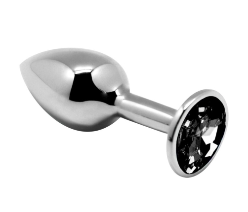 ALIVE - ANAL PLEASURE MINI PLUG METAL BLACK SIZE L