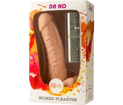 ALIVE - DR. NO REALISTIC PENIS VIBRATOR 18 CM