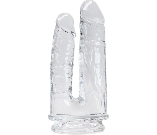 ALIVE - IMPERIUM DOUBLE REALISTIC PENIS TRANSPARENT 12/14 CM