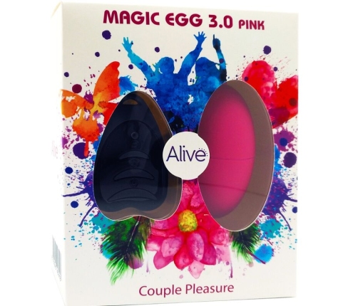 ALIVE - MAGIC EGG 3.0 VIBRATING EGG REMOTE CONTROL PINK