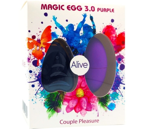 ALIVE - MAGIC EGG 3.0 VIBRATING EGG REMOTE CONTROL VIOLET