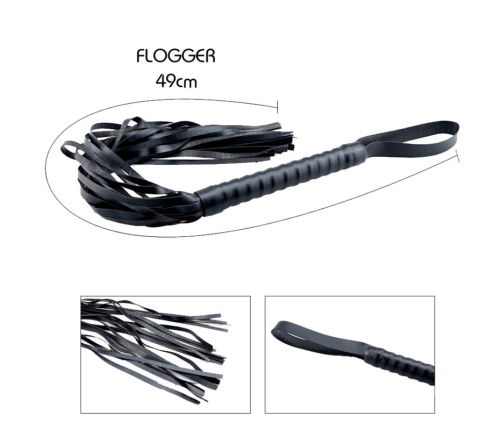 ALIVE - SECRET DESIRES KIT 7 PIECES BDSM BLACK