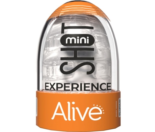 ALIVE - SHOT EXPERIENCE MINI MASTURBATOR TRANSPARENT