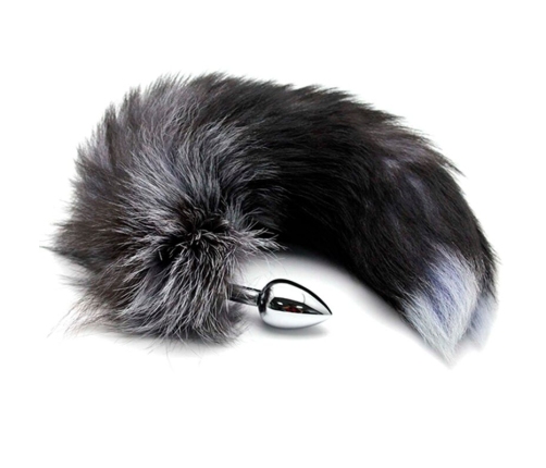 ALIVE - ANAL PLEASURE PLUG METAL FOX TAIL SIZE S