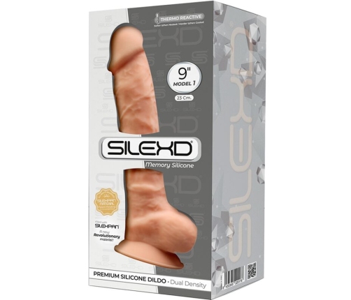 SILEXD - MODEL 1 REALISTIC PENIS PREMIUM SILEXPAN SILICONE 23 CM