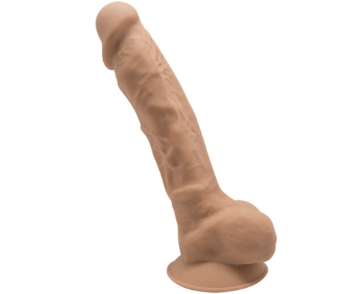 SILEXD - MODEL 1 REALISTIC PENIS PREMIUM SILEXPAN SILICONE CARAMEL 17.5 CM