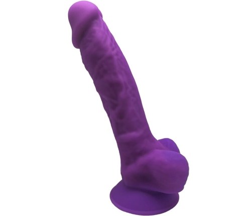 SILEXD - MODEL 1 REALISTIC PENIS PREMIUM SILEXPAN SILICONE VIOLET 17.5 CM