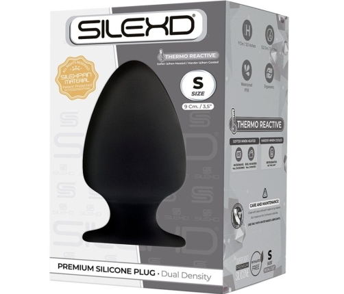SILEXD - MODEL 1 ANAL PLUG PREMIUM SILEXPAN SILICONE PREMIUM THERMOREACTIVE SIZE S