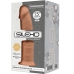 SILEXD - MODELO 2 PENE REALÍSTICO SILICONA PREMIUM SILEXPAN CARAMELO 19 CM
