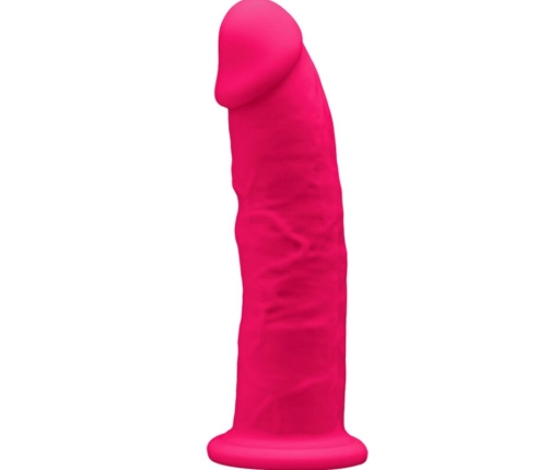 SILEXD - MODELO 2 PENE REALÍSTICO SILICONA PREMIUM SILEXPAN FUCSIA 15 CM