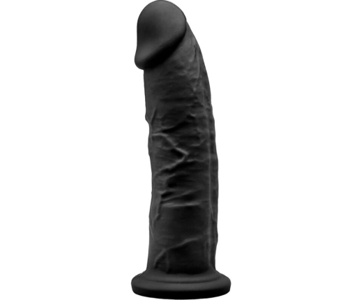 SILEXD - MODEL 2 REALISTIC PENIS PREMIUM SILEXPAN SILICONE BLACK 19 CM