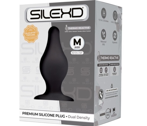 SILEXD - MODEL 2 ANAL PLUG PREMIUM SILEXPAN SILICONE PREMIUM THERMOREACTIVE SIZE M