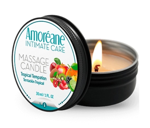 AMOREANE - MASSAGE CANDLE TROPICAL TEMPTATION 30 ML
