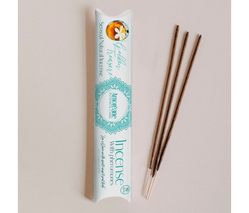 AMOREANE - GOLDEN TREASURE INCENSE WITH PHEROMONES JASMINE AROMA