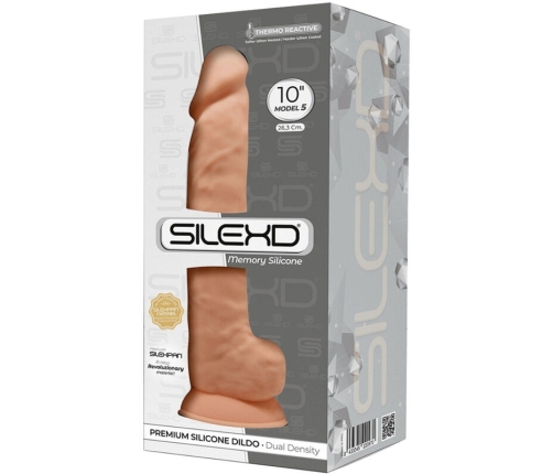 SILEXD - MODELO 1 PENE REALÍSTICO SILICONA PREMIUM SILEXPAN 26.6 CM
