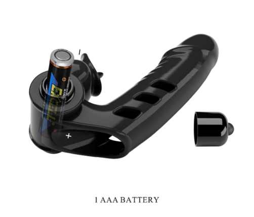 PRETTY LOVE - CORBIN BLACK VIBRATOR FINGER COVER