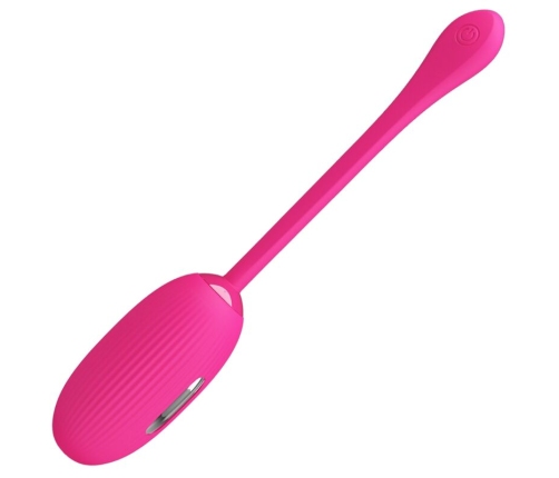 PRETTY LOVE - DOREEN RECHARGEABLE VIBRATING EGG MAGENTA REMOTE CONTROL
