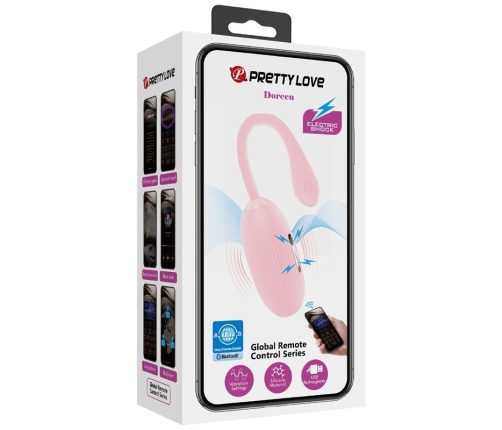PRETTY LOVE - DOREEN PINK RECHARGEABLE VIBRATING EGG