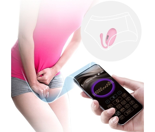 PRETTY LOVE - DOREEN PINK RECHARGEABLE VIBRATING EGG
