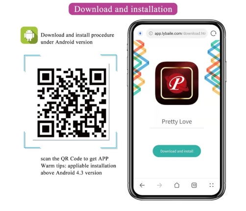 PRETTY LOVE - DOREEN PINK RECHARGEABLE VIBRATING EGG