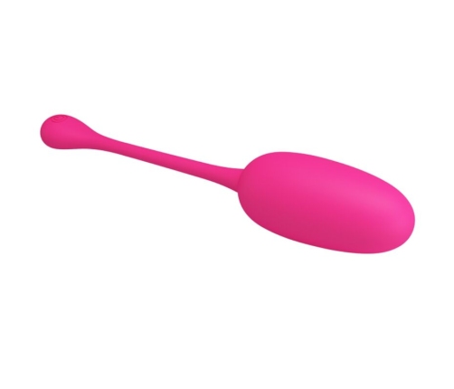 PRETTY LOVE - KNUCKER HUEVO VIBRADOR RECARGABLE ROSA