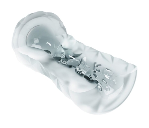 PRETTY LOVE - SMALL MASTURBATOR WITH BLUE SPIRALS