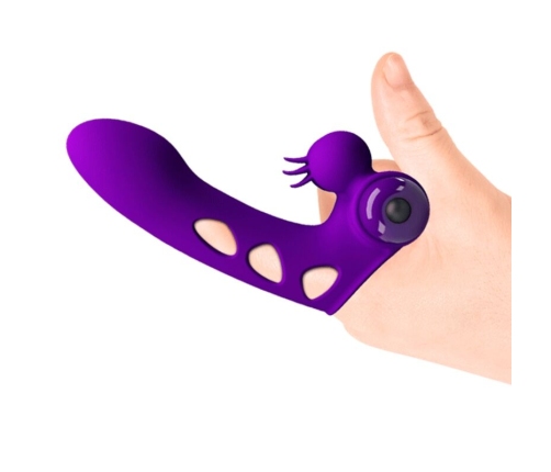 PRETTY LOVE - ORLANDO PURPLE VIBRATOR FINGER COVER