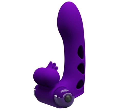 PRETTY LOVE - ORLANDO PURPLE VIBRATOR FINGER COVER