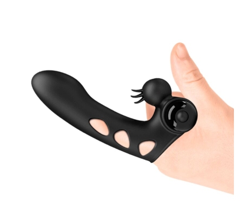 PRETTY LOVE - ORLANDO FUNDA DE DEDO VIBRADOR NEGRO