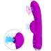 PRETTY LOVE - REGINA RECHARGEABLE VIBRATOR-SUCTION GEL PURPLE