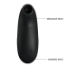 PRETTY LOVE - LUXURY RECHARGEABLE SUCTION MASSAGER BLACK