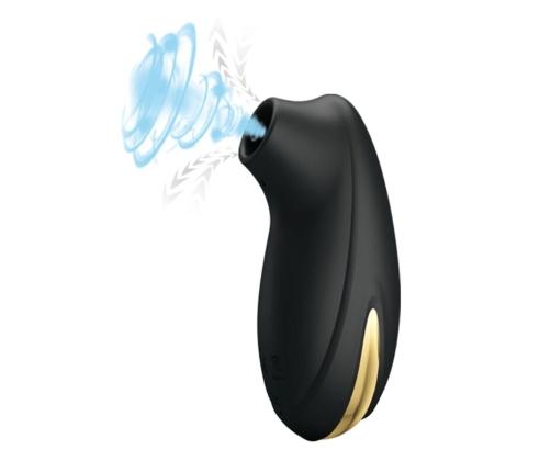 PRETTY LOVE - LUXURY RECHARGEABLE SUCTION MASSAGER BLACK