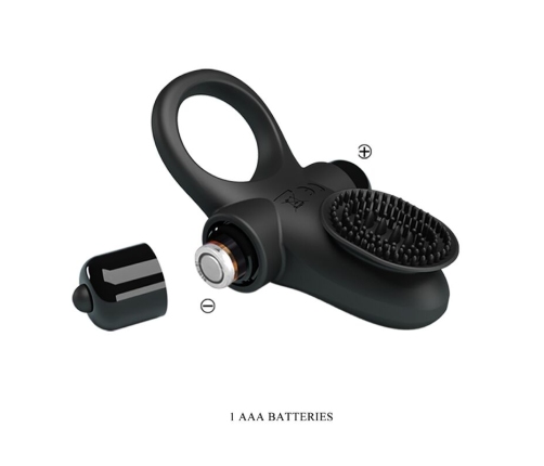 PRETTY LOVE - VIBRATOR RING II FOR THE BLACK PENIS