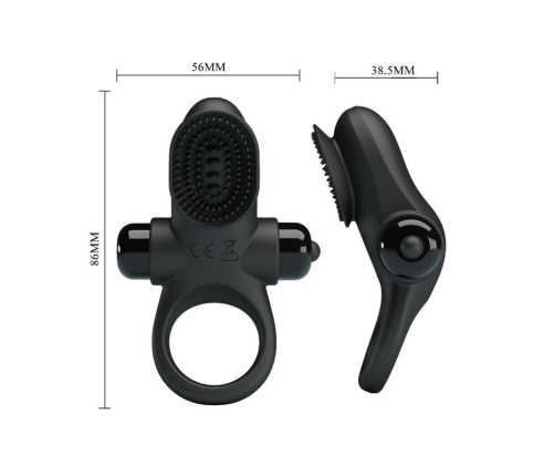 PRETTY LOVE - VIBRATOR RING II FOR THE BLACK PENIS