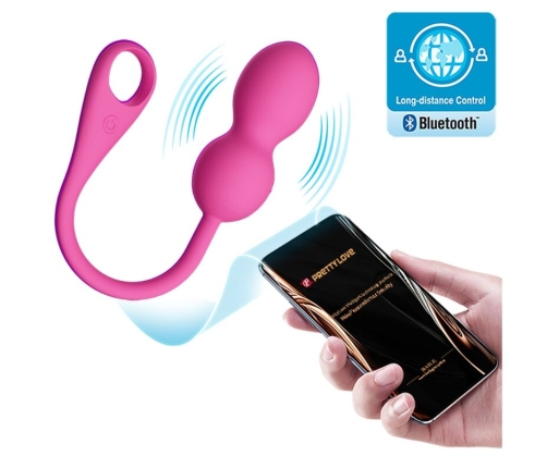 PRETTY LOVE - ELVIRA PINK RECHARGEABLE VIBRATING BALLS