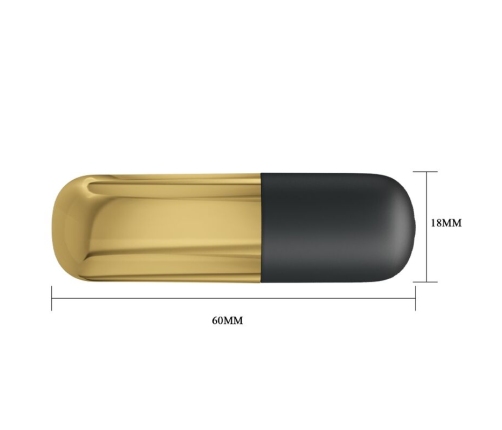 PRETTY LOVE - GOLDEN RECHARGEABLE BULLET VIBRATOR