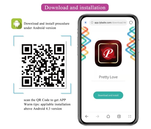 PRETTY LOVE - JEFFERSON APP CONTROLLED ANAL PLUG BLACK