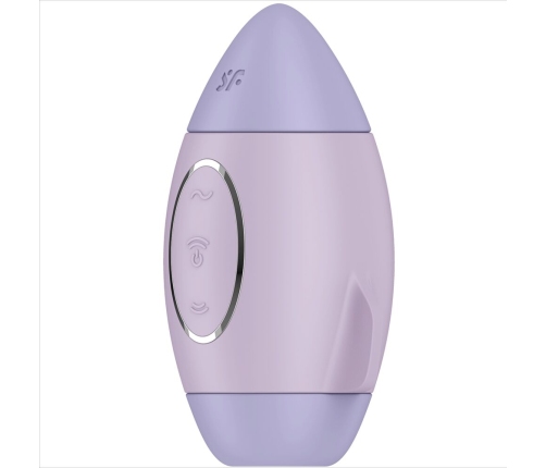 SATISFYER - MISSION CONTROL LILAC SMALL DOUBLE IMPULSE VIBRATOR
