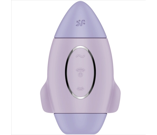 SATISFYER - MISSION CONTROL LILAC SMALL DOUBLE IMPULSE VIBRATOR