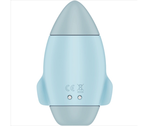 SATISFYER - MISSION CONTROL BLUE SMALL DOUBLE IMPULSE VIBRATOR