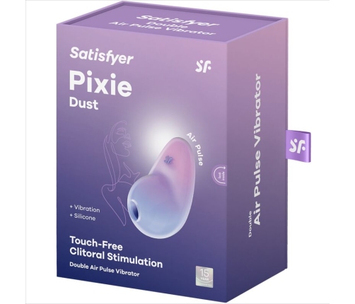 SATISFYER - PIXIE DUST LILAC AIR PLUSE STIMULATOR