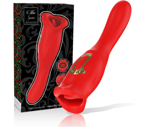 MIA - SIENA TRIPLE PLEASURE VIBRATING + BITING