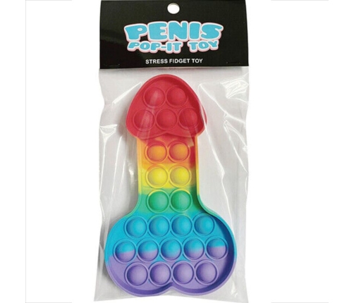 KHEPER GAMES - MULTICOLOR POP-IT PENIS ANTI-STRESS TOY