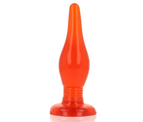 BAILE - RED SOFT TOUCH ANAL PLUG 14.2 CM