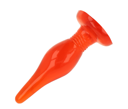 BAILE - RED SOFT TOUCH ANAL PLUG 14.2 CM