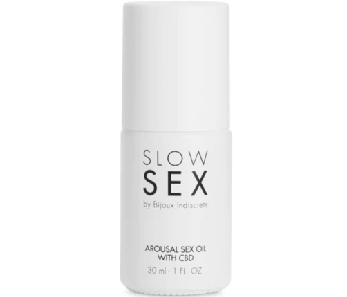 BIJOUX - SLOW SEX SEXUAL MASSAGE OIL WITH CBD 30 ML