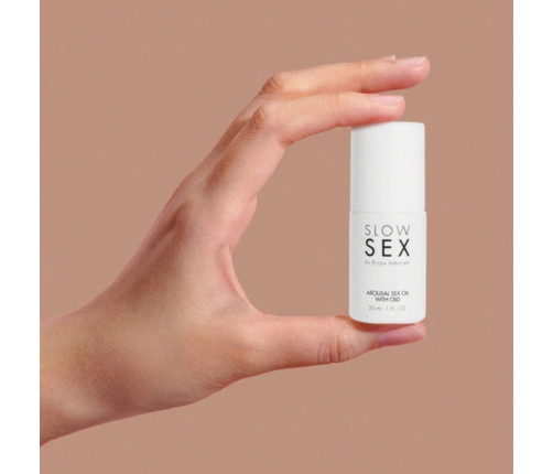 BIJOUX - SLOW SEX SEXUAL MASSAGE OIL WITH CBD 30 ML
